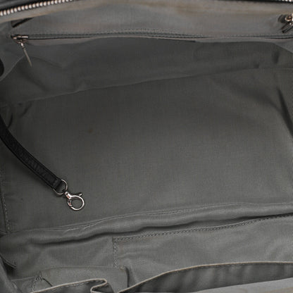 CHANEL Ultra Stitch Coco Mark Chain Shoulder Bag 2way Vintage Calf Black Silver-Tone Hardware, Pre-Owned