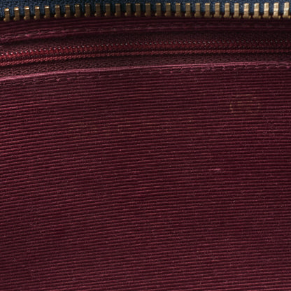 CHANEL Chain Shoulder Bag Bicolore Push Lock Matlasse Lambskin Black Gold-Tone Hardware, Pre-Owned