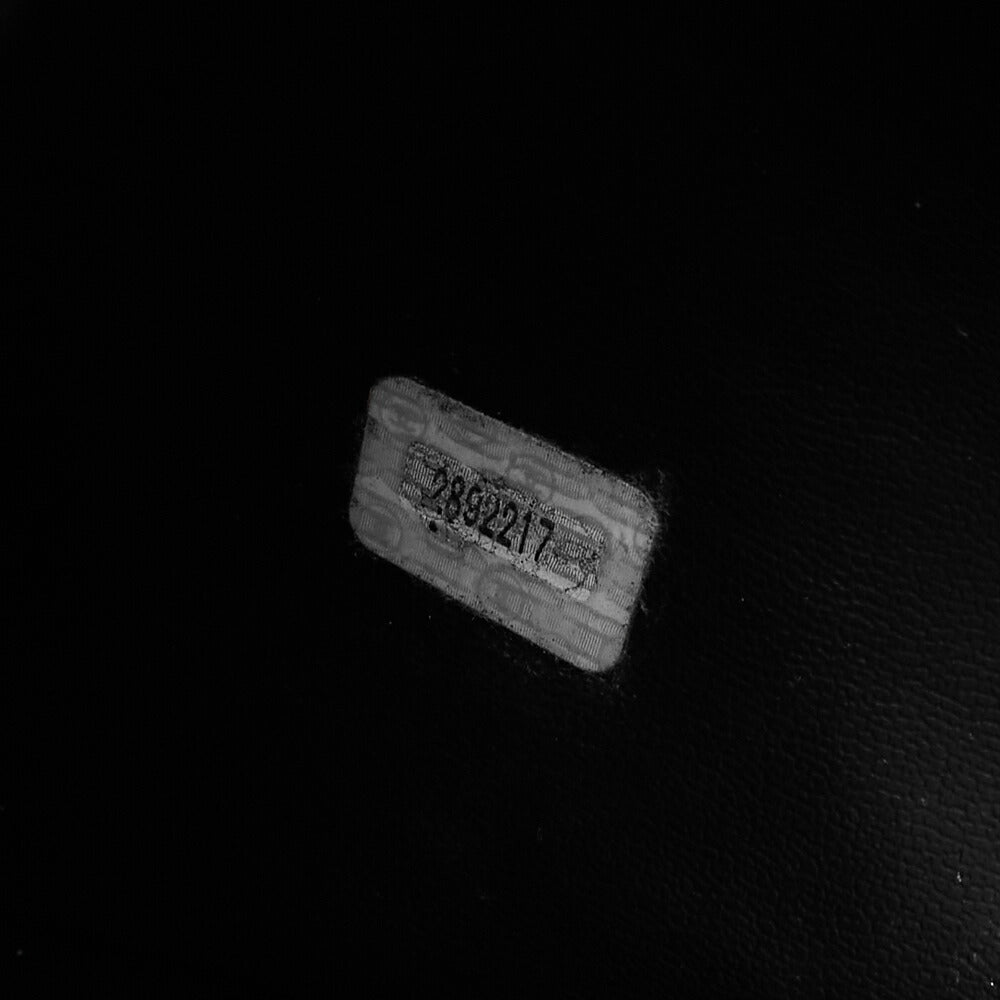 CHANEL Outside Flap Double Chain Shoulder Turnlock Lambskin Black Gold-Tone Hardware, Pre-Owned