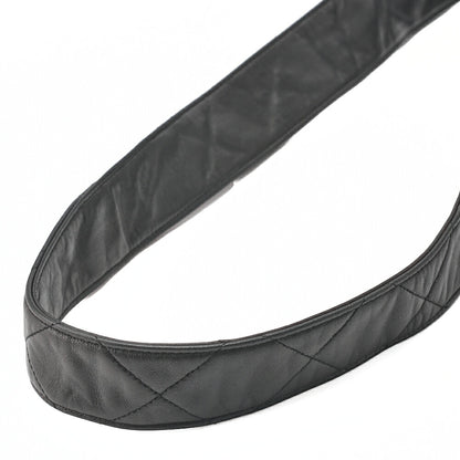 CHANEL One Shoulder Bag Matelasse Cocomark Black Gold-Tone Hardware, Pre-Owned