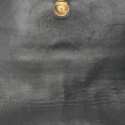 CHANEL One Shoulder Bag Matelasse Cocomark Black Gold-Tone Hardware, Pre-Owned