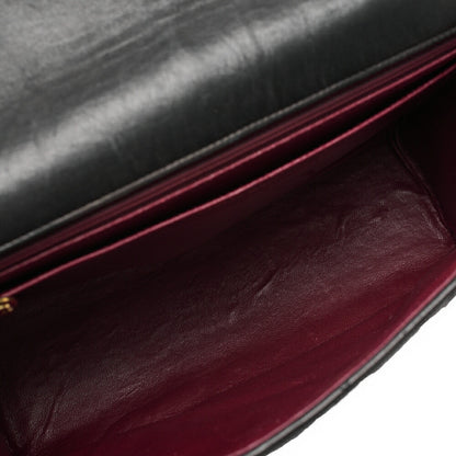 CHANEL One Shoulder Bag Matelasse Cocomark Black Gold-Tone Hardware, Pre-Owned