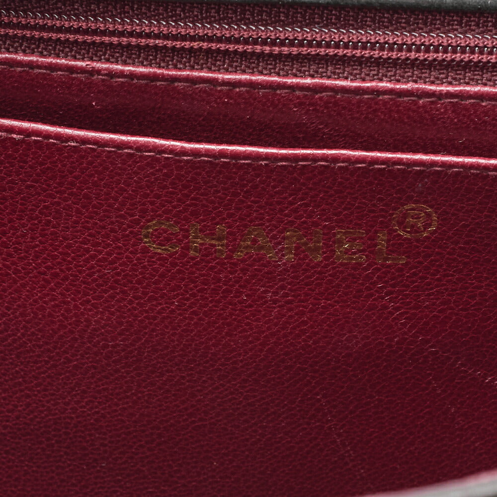 CHANEL One Shoulder Bag Matelasse Cocomark Black Gold-Tone Hardware, Pre-Owned