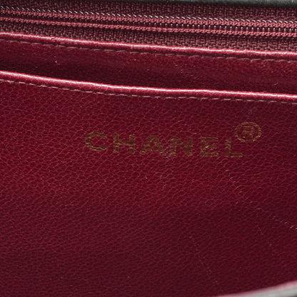 CHANEL One Shoulder Bag Matelasse Cocomark Black Gold-Tone Hardware, Pre-Owned