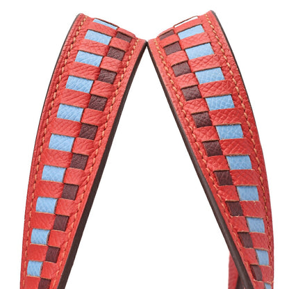 HERMES Picotan Lock PM Handbag Epson Rose Jaipur Silver-Tone Hardware, Pre-Owned