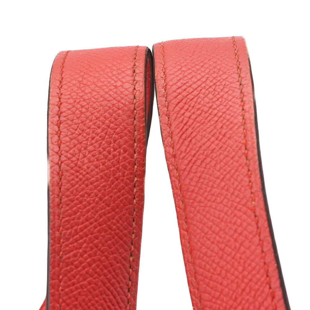 HERMES Picotan Lock PM Handbag Epson Rose Jaipur Silver-Tone Hardware, Pre-Owned