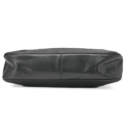 CHANEL One Shoulder Bag Big Coco Circle Coco Charm Large Size Black Gold-Tone Hardware, Pre-Owned