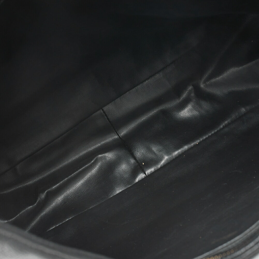 CHANEL One Shoulder Bag Big Coco Circle Coco Charm Large Size Black Gold-Tone Hardware, Pre-Owned