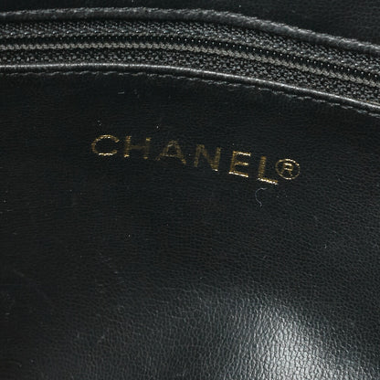 CHANEL One Shoulder Bag Big Coco Circle Coco Charm Large Size Black Gold-Tone Hardware, Pre-Owned