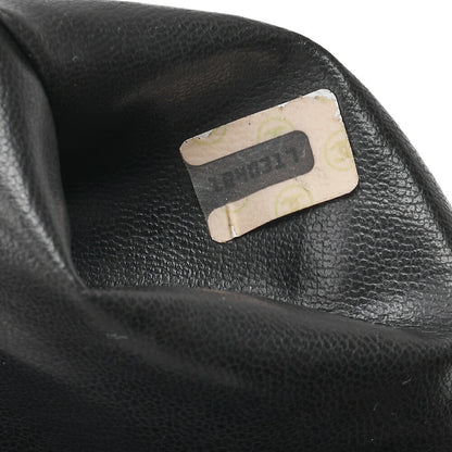 CHANEL One Shoulder Bag Big Coco Circle Coco Charm Large Size Black Gold-Tone Hardware, Pre-Owned