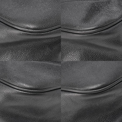 CHANEL One Shoulder Bag Big Coco Circle Coco Charm Large Size Black Gold-Tone Hardware, Pre-Owned