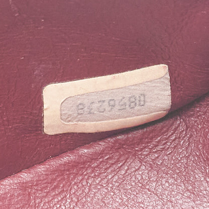 CHANEL Chain Shoulder Bag  Matelasse Lambskin Black Round Flap Turnlock Gold-Tone Hardware, Pre-Owned