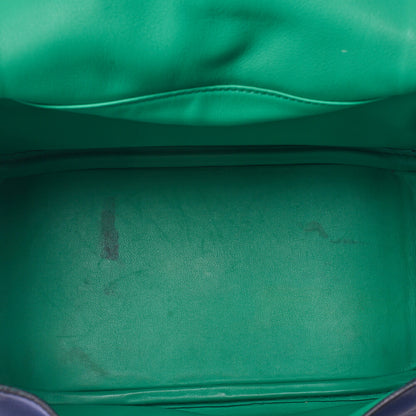 HERMES Shoulder Bag Lindy 26 2way Swift Blue Royale x Bamboo  Silver-Tone Hardware, Pre-Owned