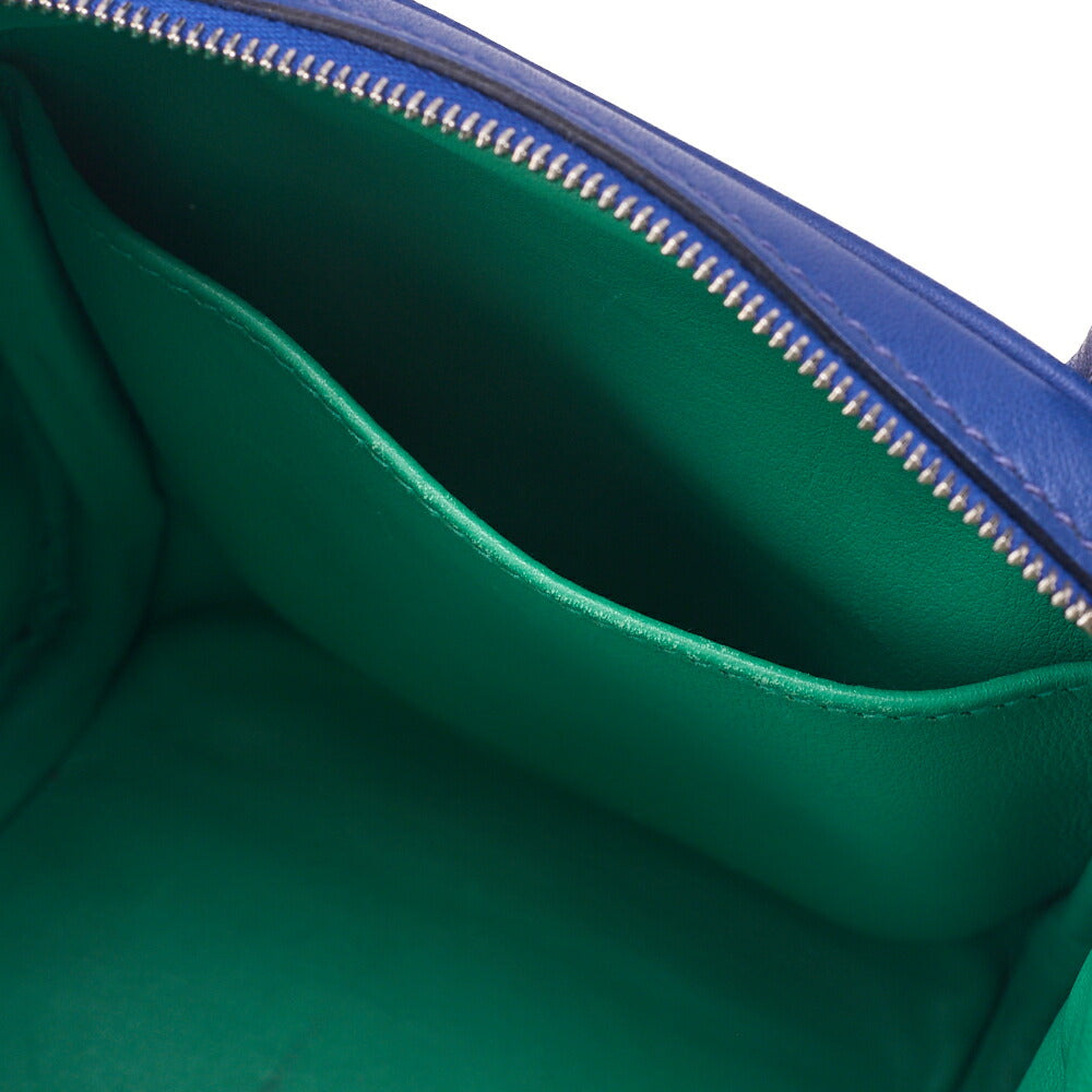 HERMES Shoulder Bag Lindy 26 2way Swift Blue Royale x Bamboo  Silver-Tone Hardware, Pre-Owned