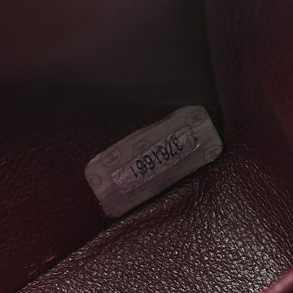 CHANEL Chain Shoulder Bag Matelasse Double Flap 25cm Lambskin Black Gold-Tone Hardware, Pre-Owned