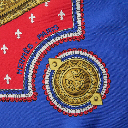 Herm?s Carre 90 Selles ? Housse Scarf  Multicolor Women's High Brand Pre-Owned