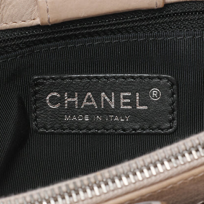 CHANEL Chain Tote Bag Cocomark Matelasse Luxury Line Light Pink Silver-Tone Hardware, Pre-Owned