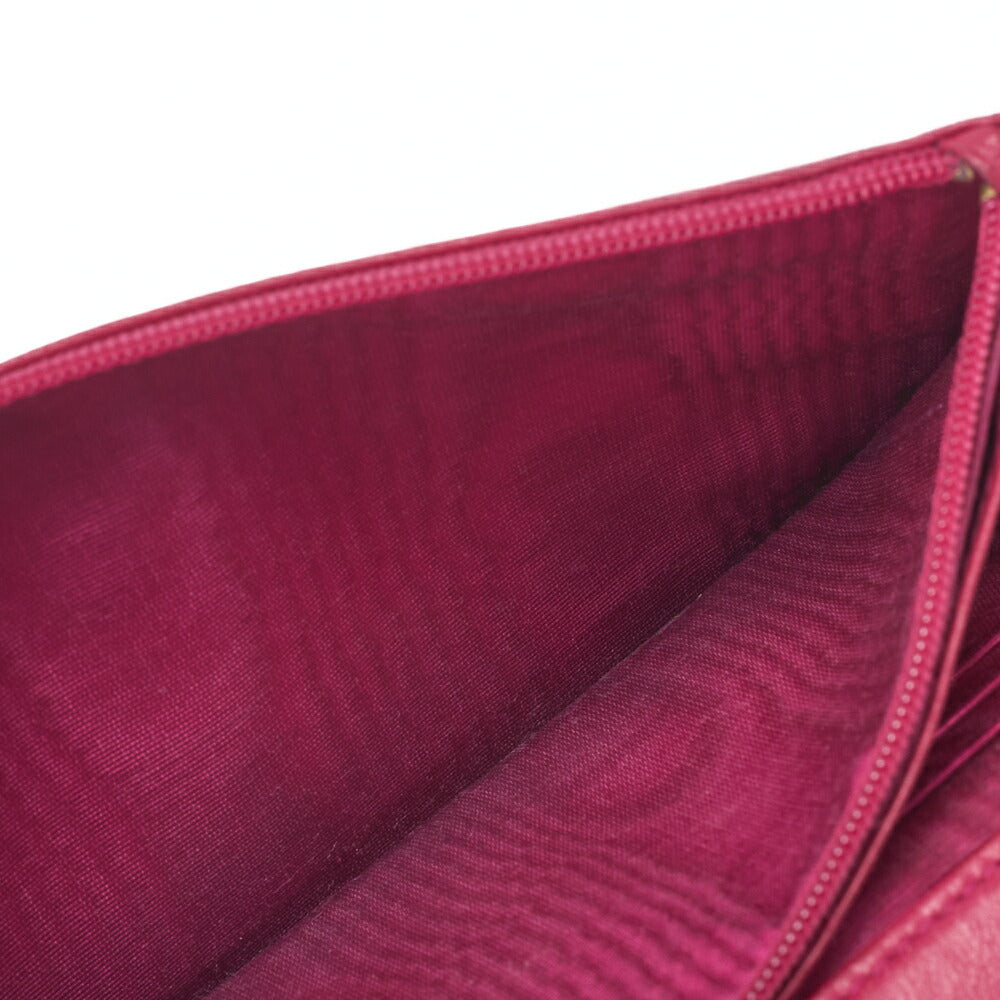 CHANEL Chain Shoulder Bag Chain Wallet Cocomark Caviar Skin Rose Pink Gold-Tone Hardware, Pre-Owned