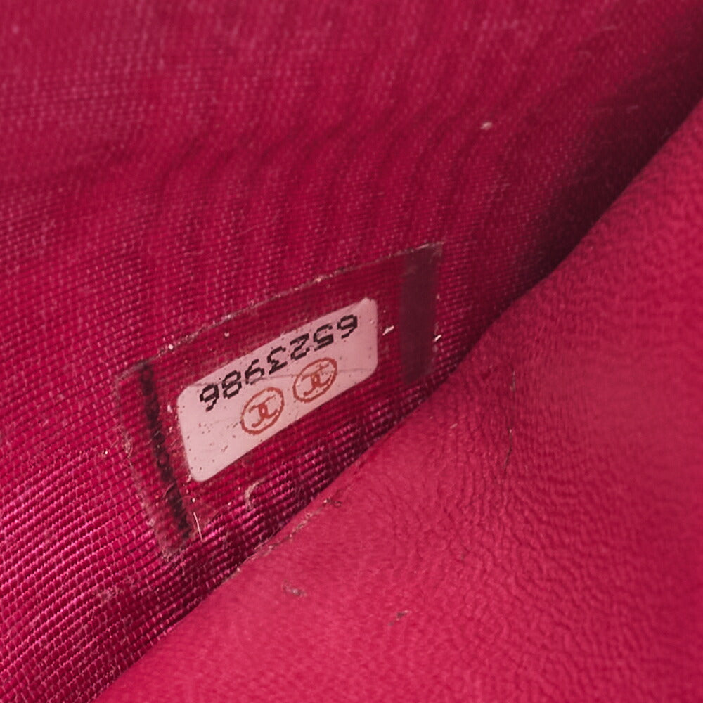 CHANEL Chain Shoulder Bag Chain Wallet Cocomark Caviar Skin Rose Pink Gold-Tone Hardware, Pre-Owned