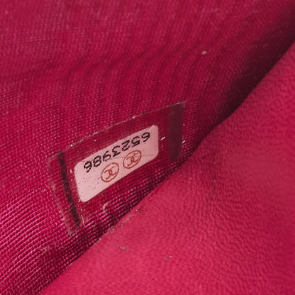 CHANEL Chain Shoulder Bag Chain Wallet Cocomark Caviar Skin Rose Pink Gold-Tone Hardware, Pre-Owned