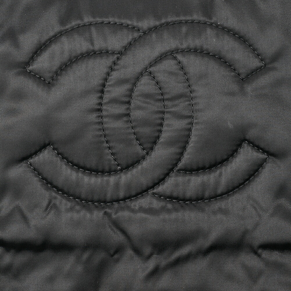 CHANEL Shoulder Bag 2way Matelasse Single Flap Tweed x nylon Black x Multicolor Silver-Tone Hardware, Pre-Owned