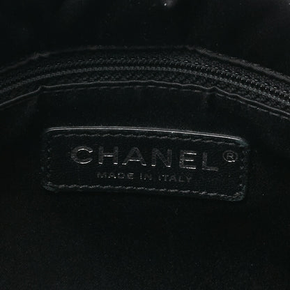 CHANEL Shoulder Bag 2way Matelasse Single Flap Tweed x nylon Black x Multicolor Silver-Tone Hardware, Pre-Owned