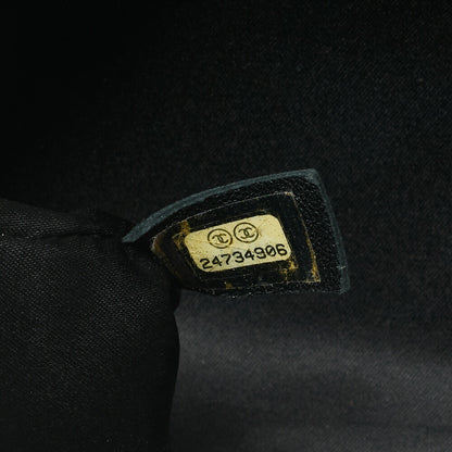 CHANEL Shoulder Bag 2way Matelasse Single Flap Tweed x nylon Black x Multicolor Silver-Tone Hardware, Pre-Owned