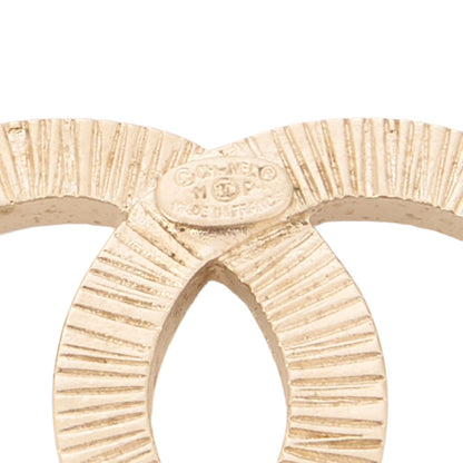 CHANEL Coco Mark Pearl Brooch Faux Pearl X GP Gold-Tone Hardware, Pre-Owned