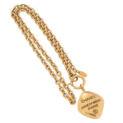 CHANEL Necklace Cambon Line 31 RUE CAMBON GP Gold-Tone Hardware, Pre-Owned