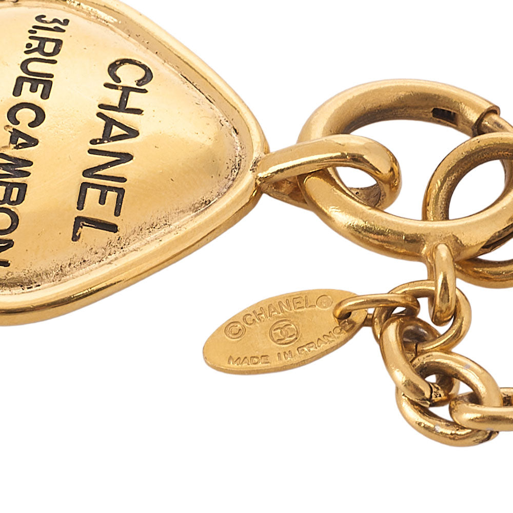 CHANEL Necklace Cambon Line 31 RUE CAMBON GP Gold-Tone Hardware, Pre-Owned