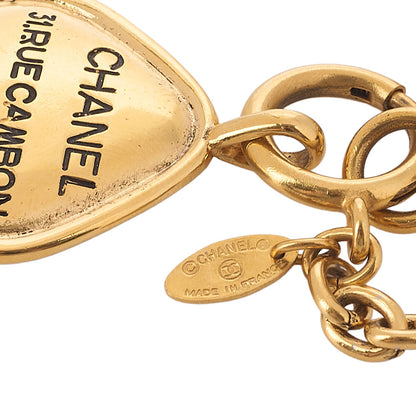 CHANEL Necklace Cambon Line 31 RUE CAMBON GP Gold-Tone Hardware, Pre-Owned