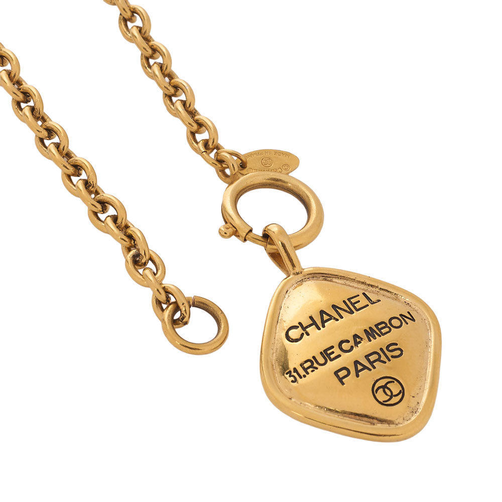 CHANEL Necklace Cambon Line 31 RUE CAMBON GP Gold-Tone Hardware, Pre-Owned