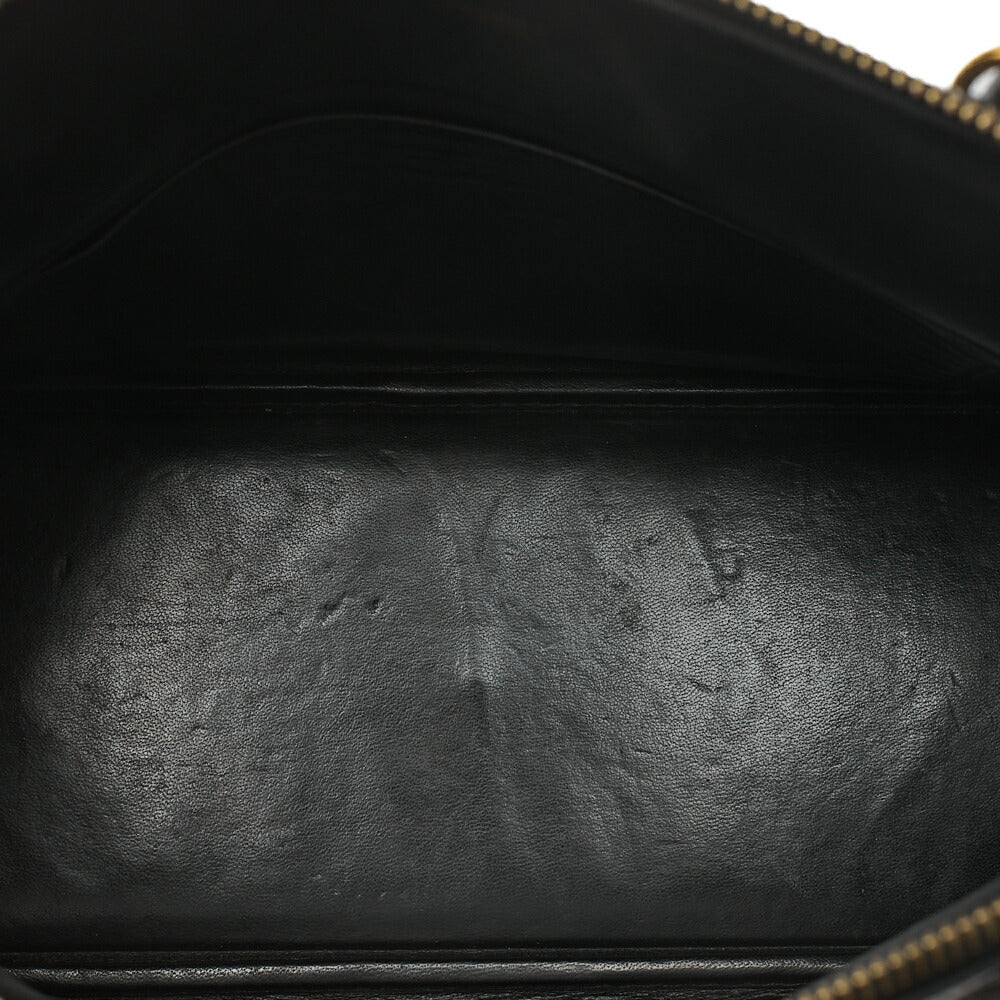 HERMES Boride 31 Handbag Shoulder Bag Gulliver Black Gold-Tone Hardware, Pre-Owned