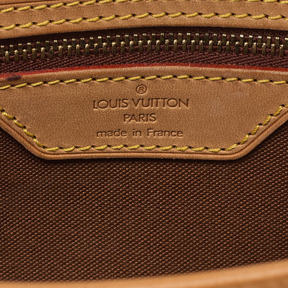 LOUIS VUITTON Monogram Sologne Shoulder Bag Brown Gold-Tone Hardware, Pre-Owned