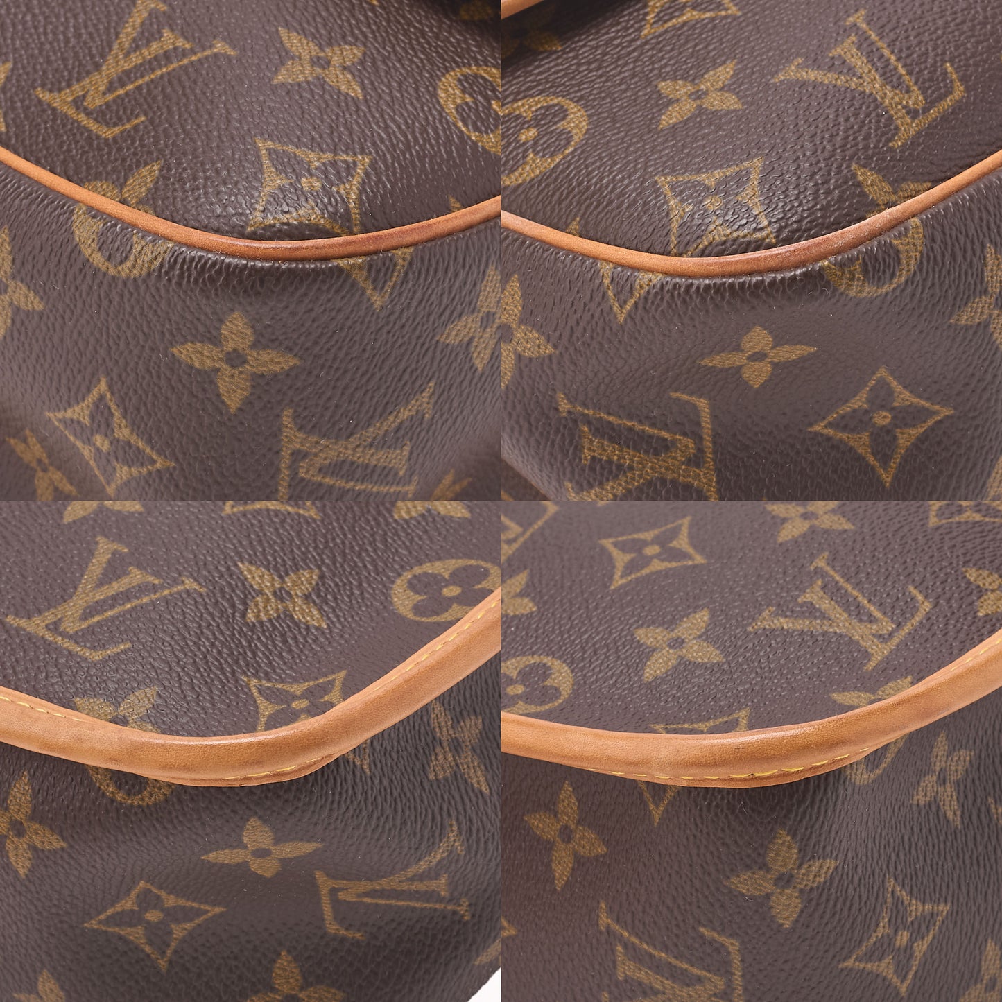 LOUIS VUITTON Monogram Sologne Shoulder Bag Brown Gold-Tone Hardware, Pre-Owned