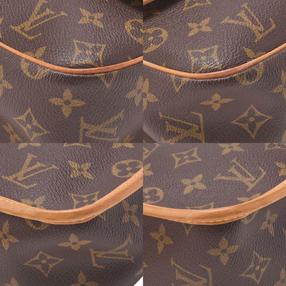 LOUIS VUITTON Monogram Sologne Shoulder Bag Brown Gold-Tone Hardware, Pre-Owned