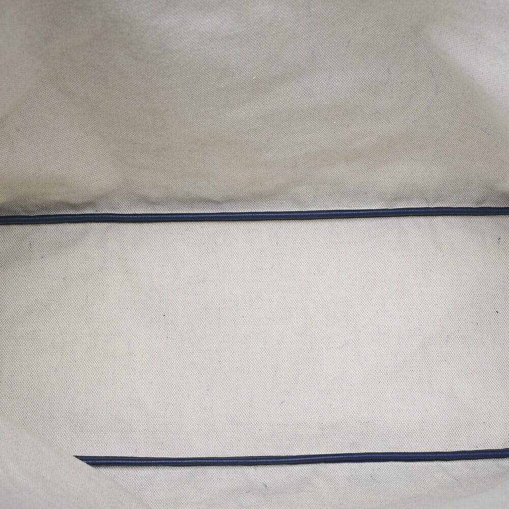 GOYARD [Goyard] Saint-Louis PM Tote Bag Coated Canvas Navy Silver-Tone Hardware, Pre-Owned