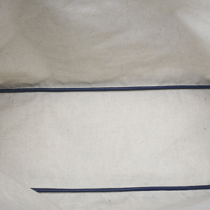 GOYARD [Goyard] Saint-Louis PM Tote Bag Coated Canvas Navy Silver-Tone Hardware, Pre-Owned