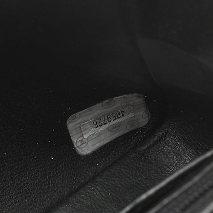 CHANEL Matelasse Diana Flap 25cm Chain Shoulder Lambskin Black Gold-Tone Hardware, Pre-Owned