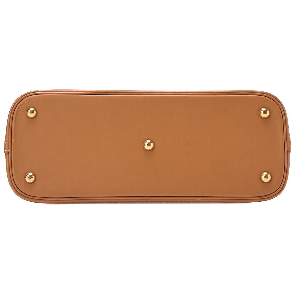 HERMES Boride 31 Handbag Shoulder Bag Chamonix Natural Gold-Tone Hardware, Pre-Owned