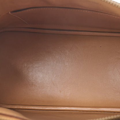 HERMES Boride 31 Handbag Shoulder Bag Chamonix Natural Gold-Tone Hardware, Pre-Owned