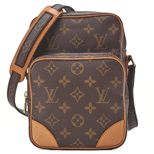 LOUIS VUITTON Louis Vuitton Monogram Amazon Shoulder Bag M45236 Brown Gold-Tone Hardware, Pre-Owned