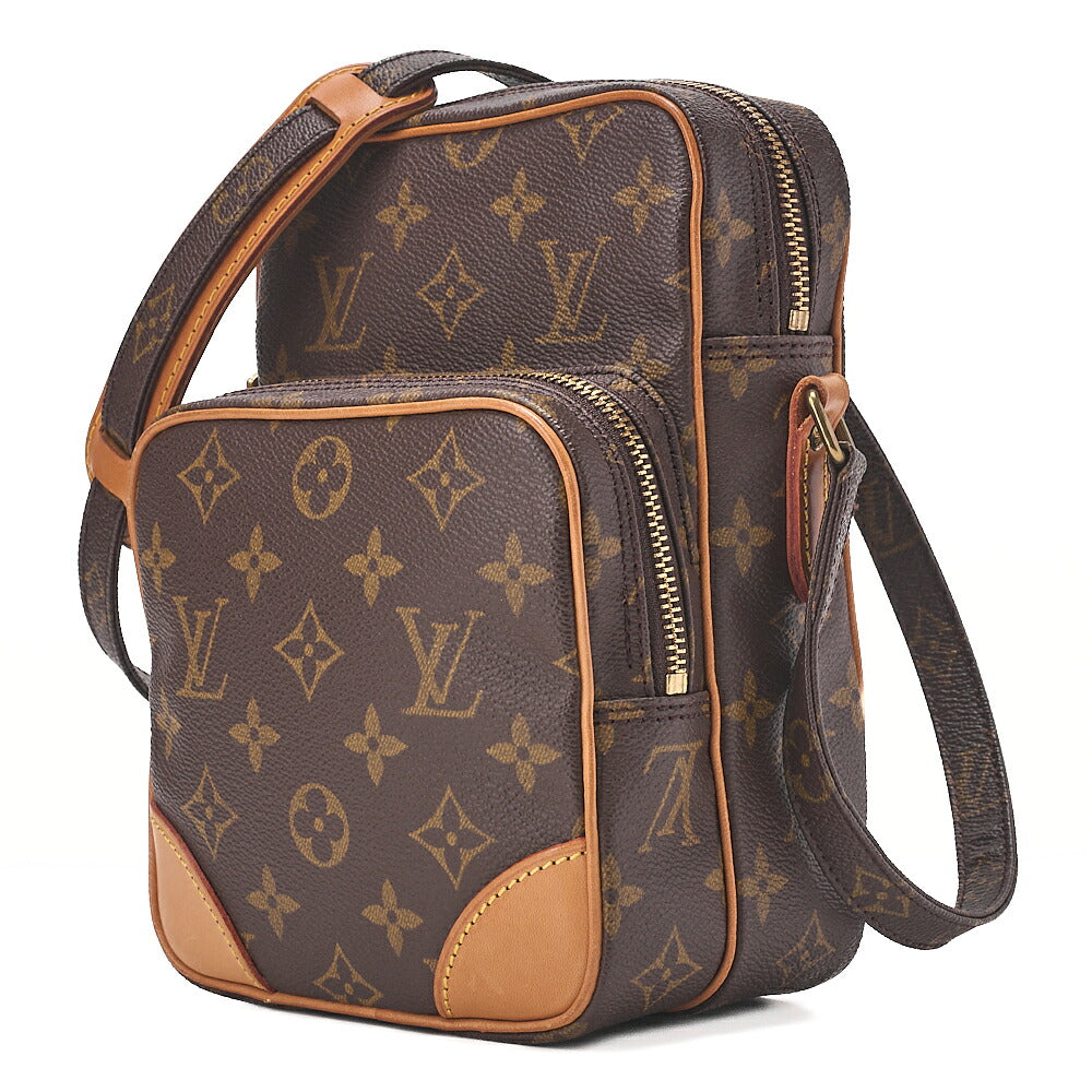 LOUIS VUITTON Louis Vuitton Monogram Amazon Shoulder Bag M45236 Brown Gold-Tone Hardware, Pre-Owned