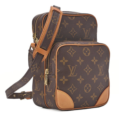 LOUIS VUITTON Louis Vuitton Monogram Amazon Shoulder Bag M45236 Brown Gold-Tone Hardware, Pre-Owned