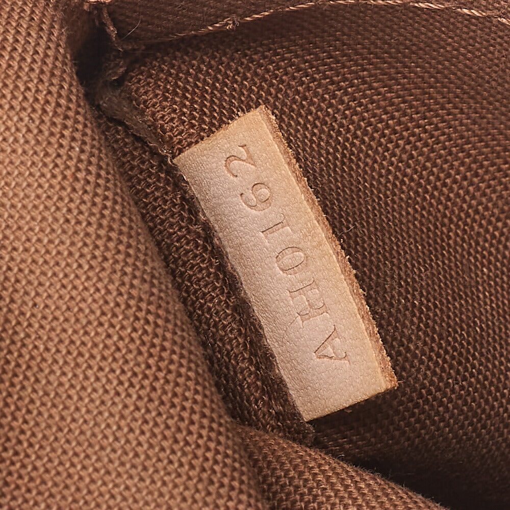 LOUIS VUITTON Louis Vuitton Monogram Tivoli PM Handbag Brown M40143 Gold-Tone Hardware, Pre-Owned