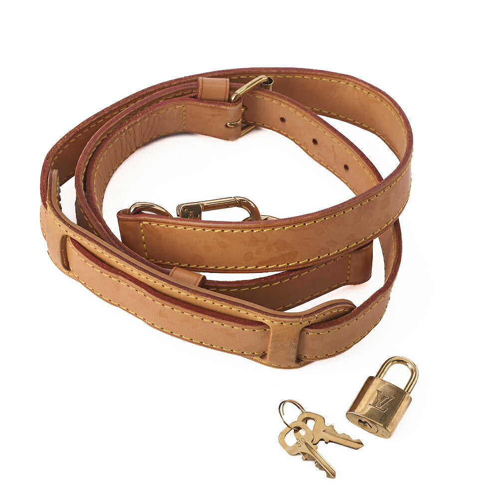 LOUIS VUITTON Louis Vuitton Monogram Keepol Handi?re 55 Boston Bag M12634 Brown Gold-Tone Hardware, Pre-Owned