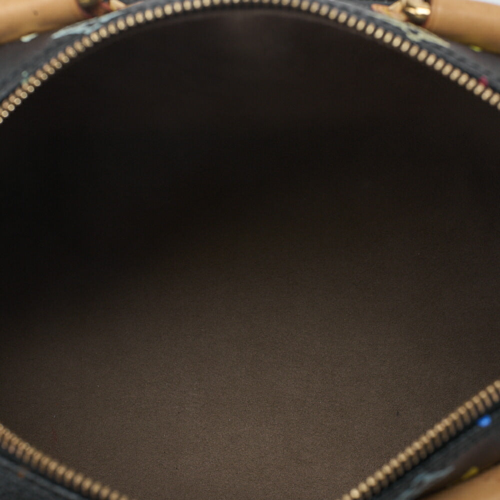 LOUIS VUITTON Louis Vuitton Monogram Multicolor Speedy 30 Handbag M92642 Gold-Tone Hardware, Pre-Owned