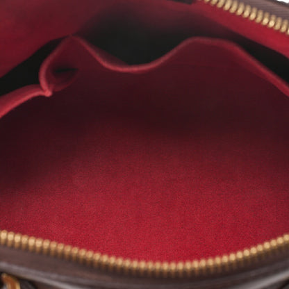 LOUIS VUITTON Louis Vuitton Damier Trevi PM Handbag N51997 Damier Evenu Brown Gold-Tone Hardware, Pre-Owned