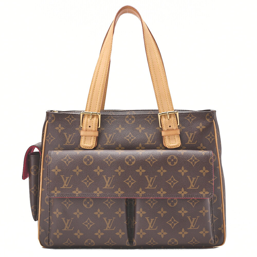 LOUIS VUITTON Monogram Myrti Pricite Handbag M51162 Brown Gold-Tone Hardware, Pre-Owned