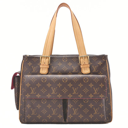 LOUIS VUITTON Monogram Myrti Pricite Handbag M51162 Brown Gold-Tone Hardware, Pre-Owned
